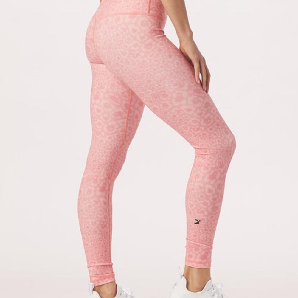 Glyder Sultry Legging Sherbert Leopard NWT